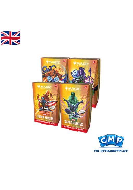 Magic The Gathering: Marvel Super Heroes Commander Collector Deck Set ENG