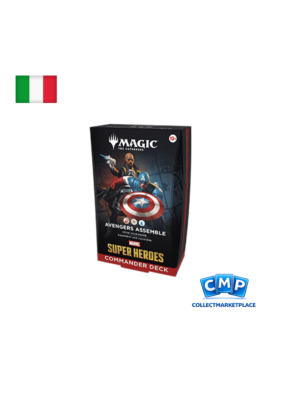 Magic The Gathering: Marvel Super Heroes Commander Avenger Assemble ITA