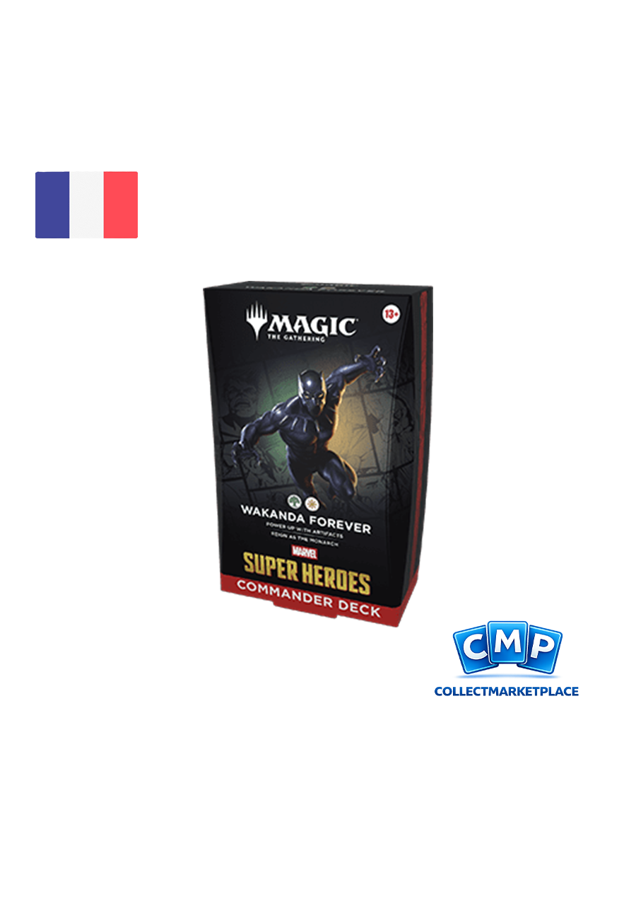 Magic The Gathering: Marvel Super Heroes Commander Wakanda Forever FR