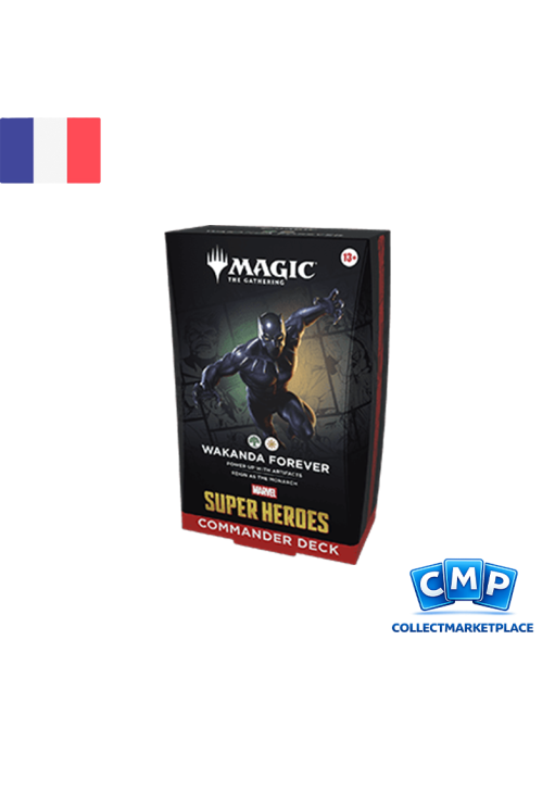 Magic The Gathering: Marvel Super Heroes Commander Wakanda Forever FR