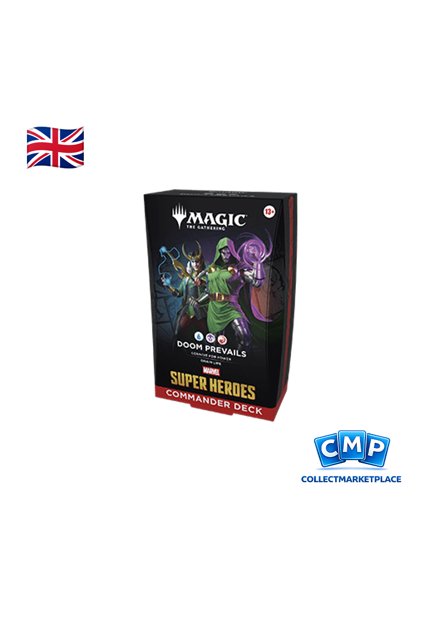 Magic The Gathering: Marvel Super Heroes Commander Doom Prevails ENG