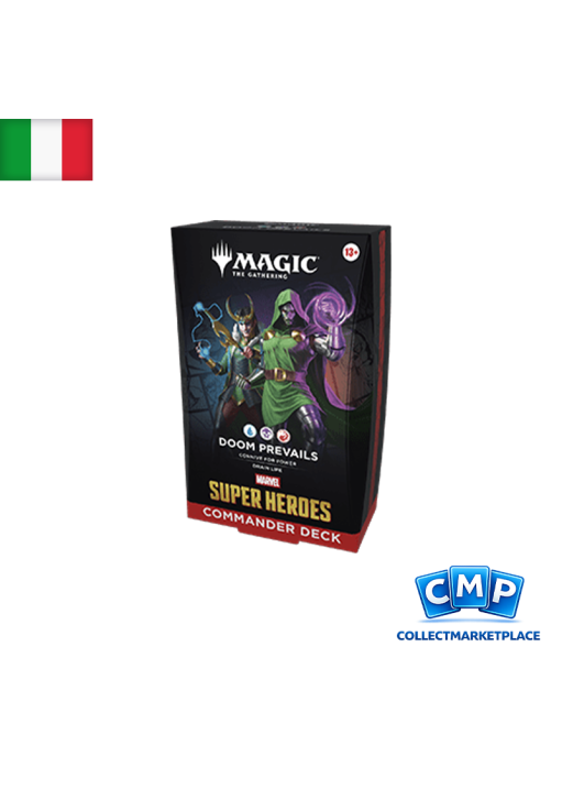 Magic The Gathering: Marvel Super Heroes Commander Doom Prevails ITA