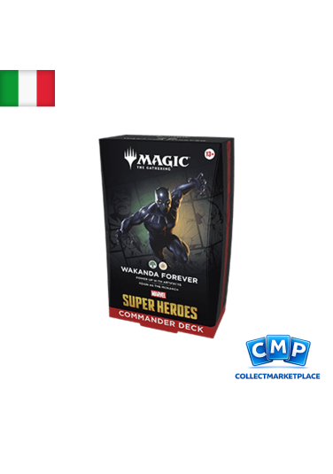 Magic The Gathering: Marvel Super Heroes Commander Wakanda Forever ITA