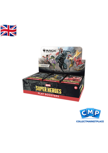 Magic The Gathering: Marvel Super Heroes Play Booster Display ENG