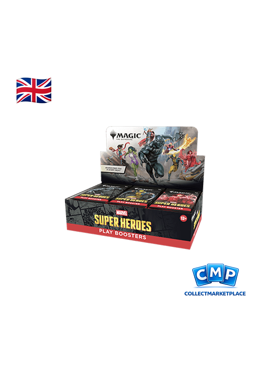 Magic The Gathering: Marvel Super Heroes Play Booster Display ENG