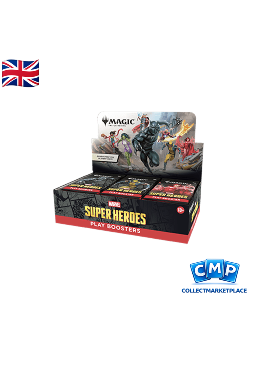 Magic The Gathering: Marvel Super Heroes Play Booster Display ENG