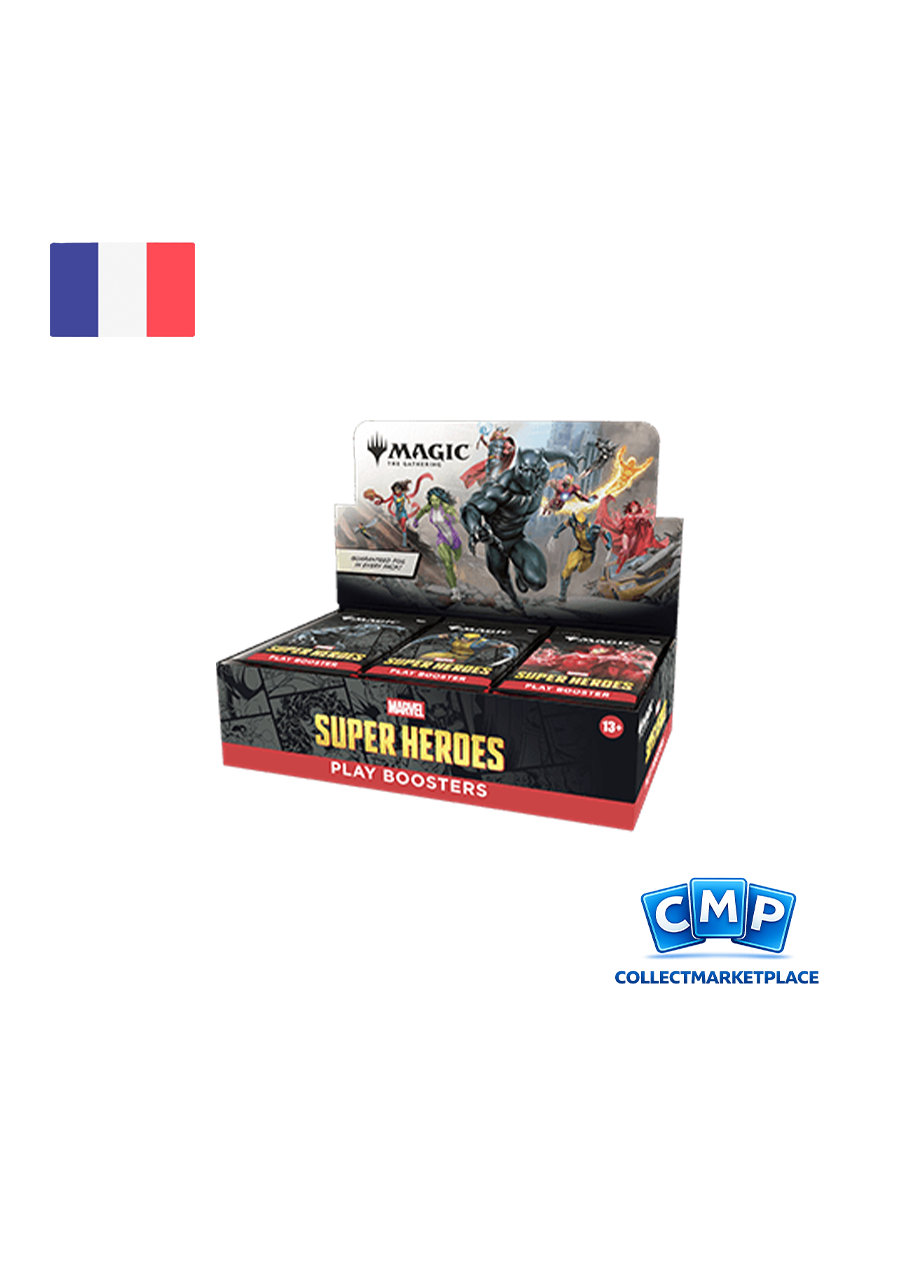 Magic The Gathering: Marvel Super Heroes Play Booster Display FR