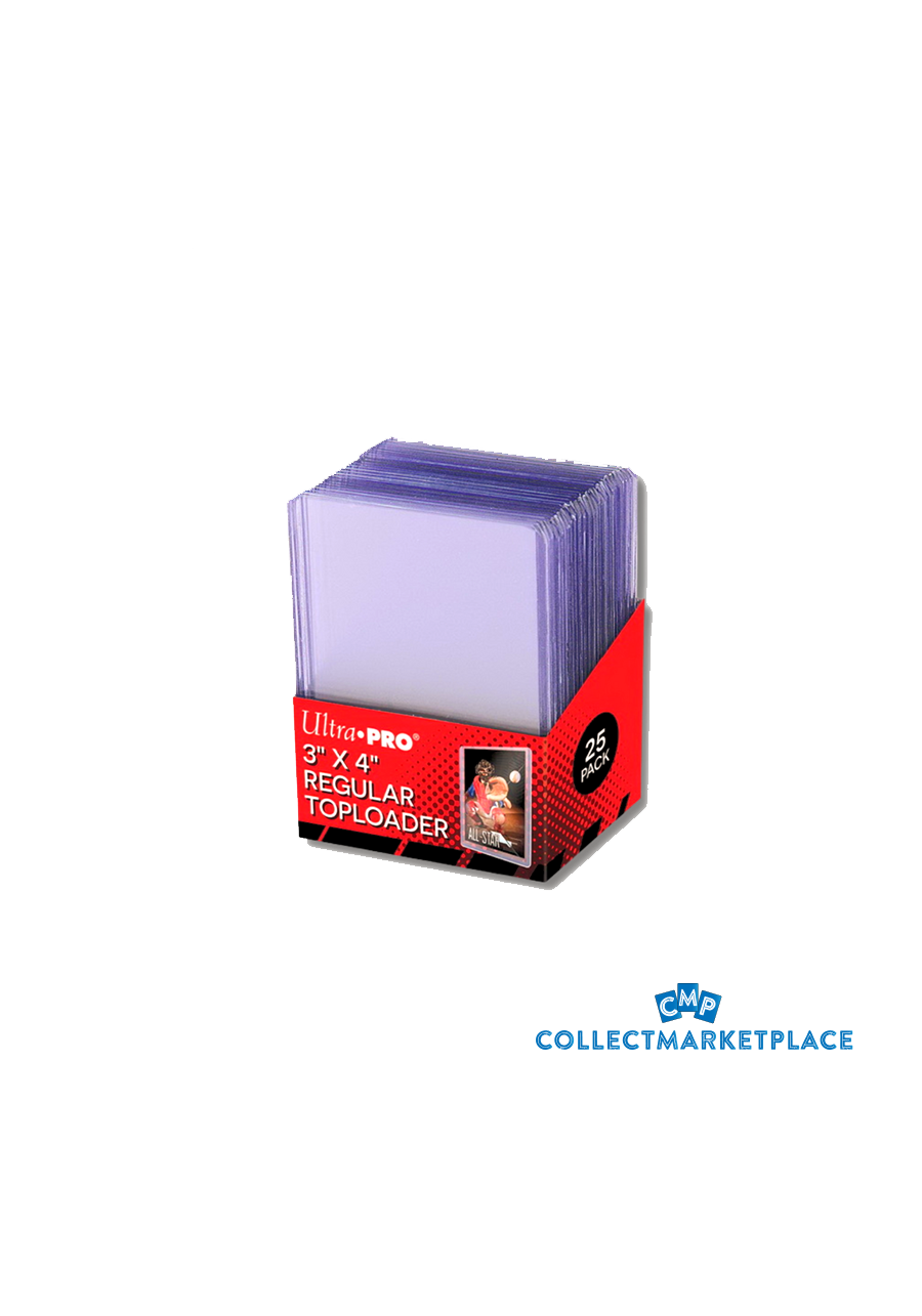 Ultra Pro Toploader Regular 3" x 4" (10 Pack)