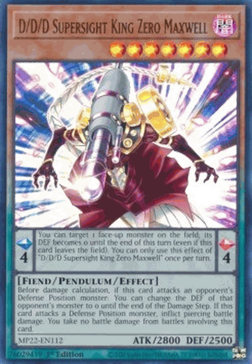 D/D/D Supersight King Zero Maxwell