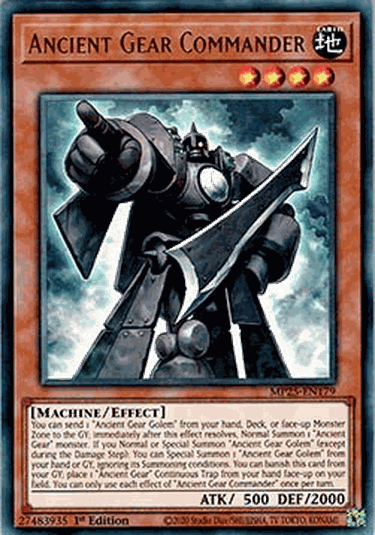 Ancient Gear Commander