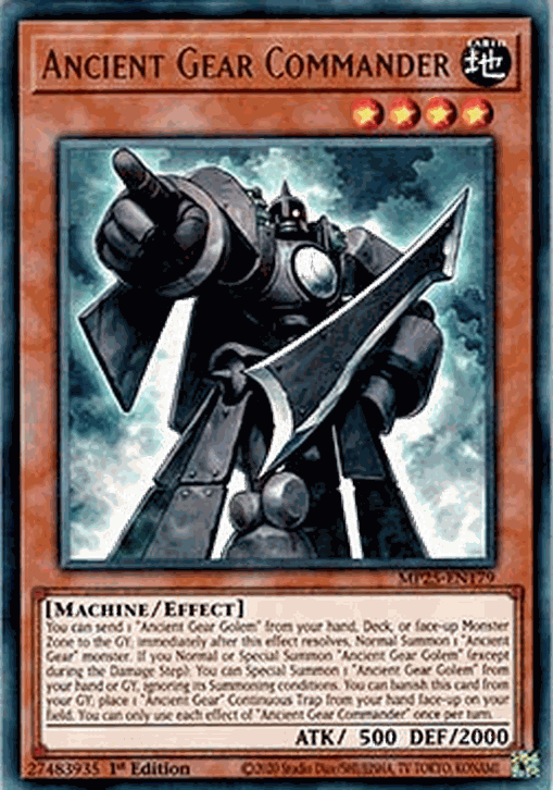 Ancient Gear Commander