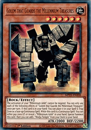 Golem that Guards the Millennium Treasures
