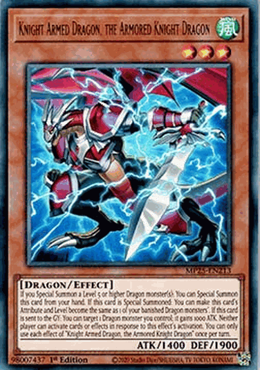 Knight Armed Dragon, the Armored Knight Dragon
