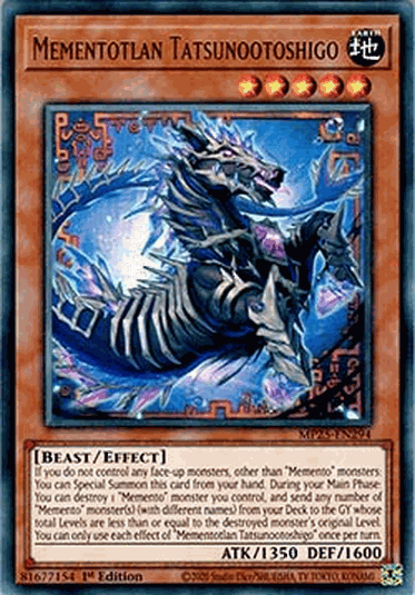 Mementotlan Tatsunootoshigo