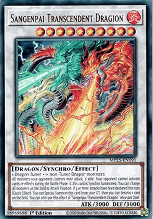Sangenpai Transcendent Dragion