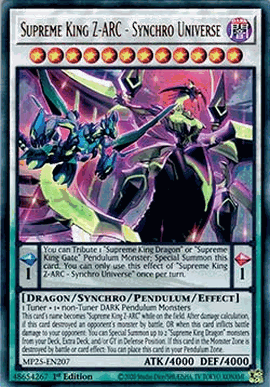 Supreme King Z-ARC - Synchro Universe