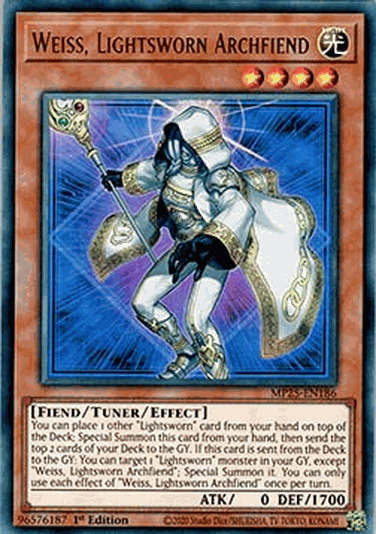 Weiss, Lightsworn Archfiend