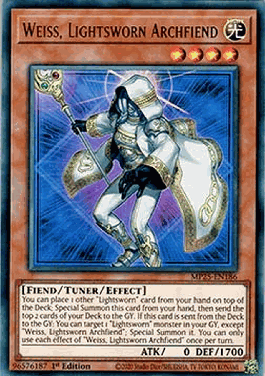 Weiss, Lightsworn Archfiend