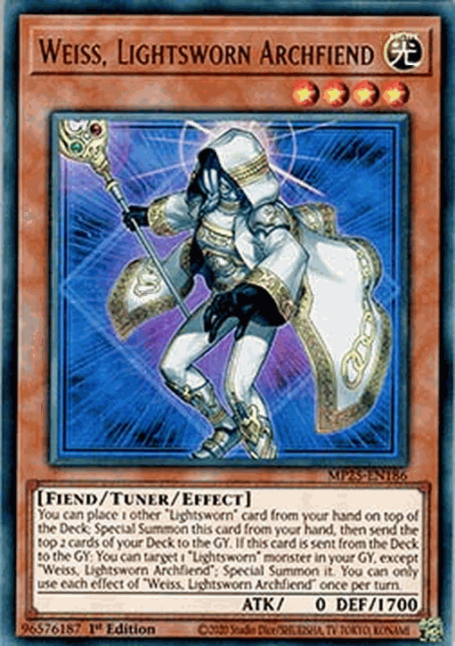 Weiss, Lightsworn Archfiend