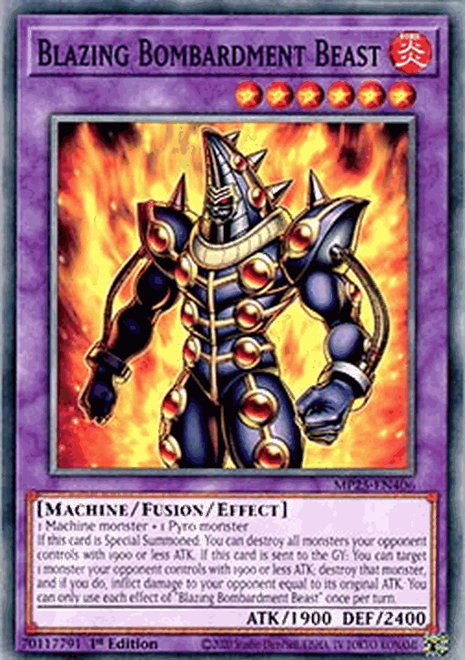 Blazing Bombardment Beast
