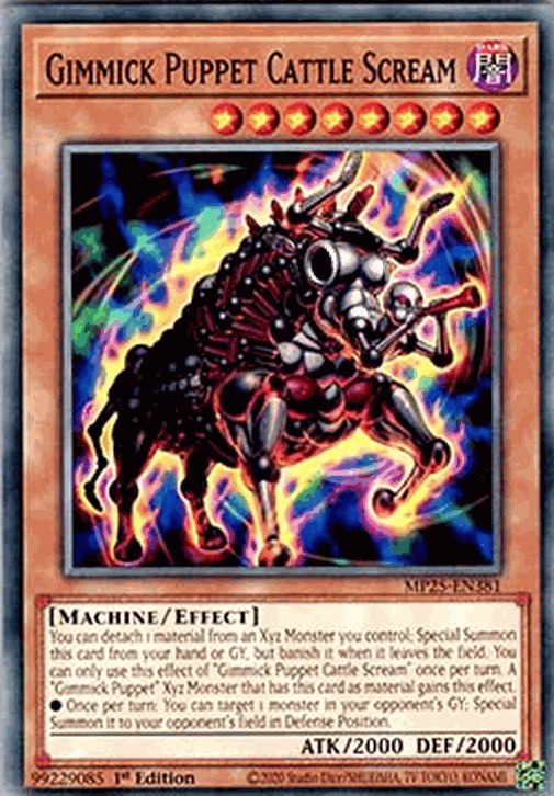 Gimmick Puppet Cattle Scream