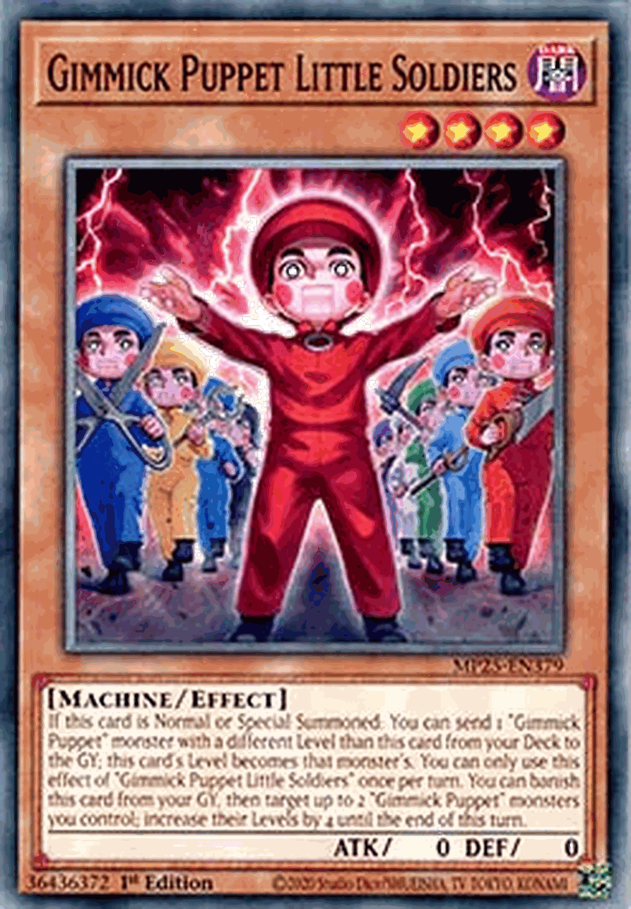 Gimmick Puppet Little Soldiers