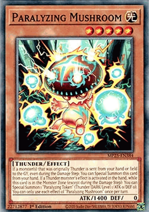 Paralyzing Mushroom
