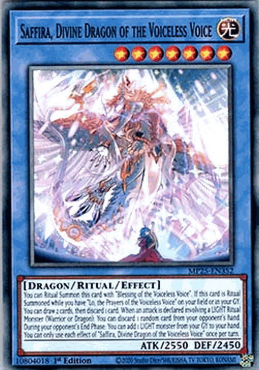 Saffira, Divine Dragon of the Voiceless Voice
