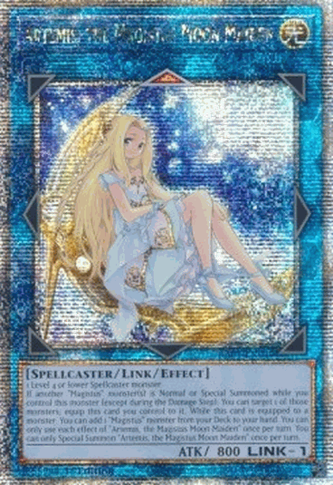 Artemis, the Magistus Moon Maiden (V.5 - Quarter Century Secret Rare)