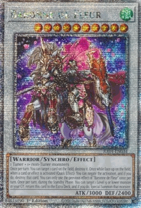 Baronne de Fleur (V.5 - Quarter Century Secret Rare)