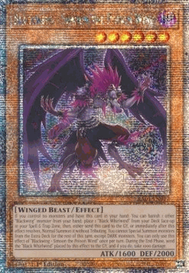 Blackwing - Simoon the Poison Wind (V.5 - Quarter Century Secret Rare)