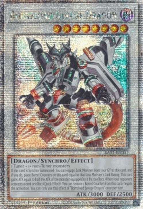 Borreload Savage Dragon (V.5 - Quarter Century Secret Rare)