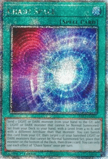 Chaos Space (V.5 - Quarter Century Secret Rare)
