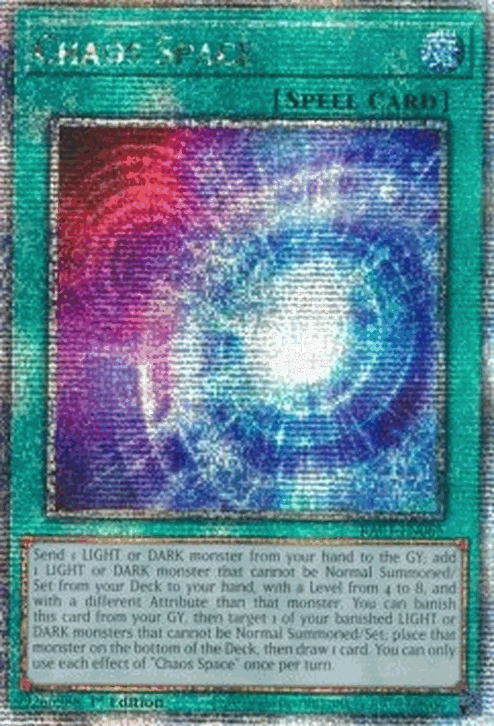 Chaos Space (V.5 - Quarter Century Secret Rare)