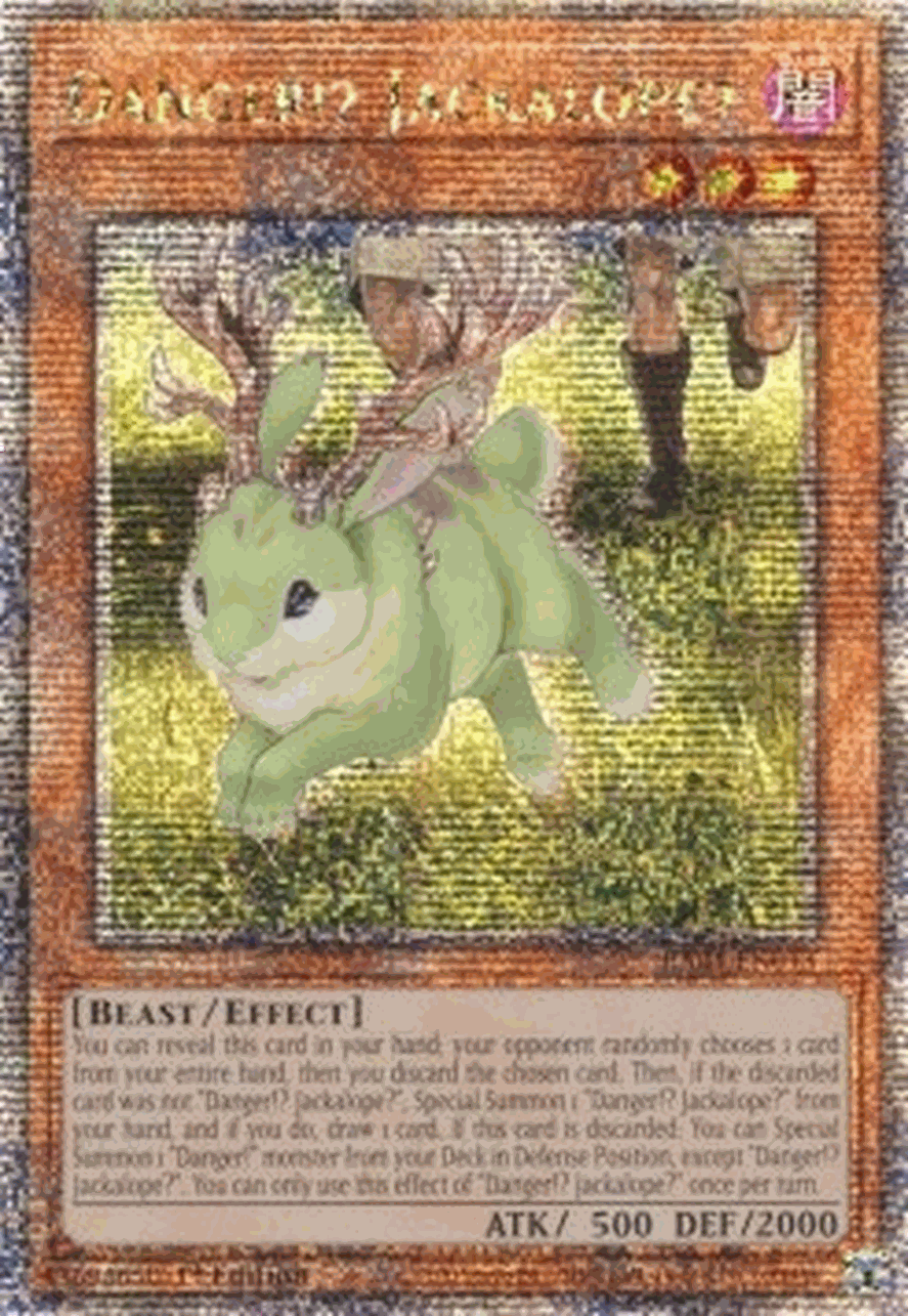 Danger!? Jackalope? (V.5 - Quarter Century Secret Rare)