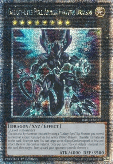 Galaxy-Eyes Full Armor Photon Dragon (V.5 - Quarter Century Secret Rare)