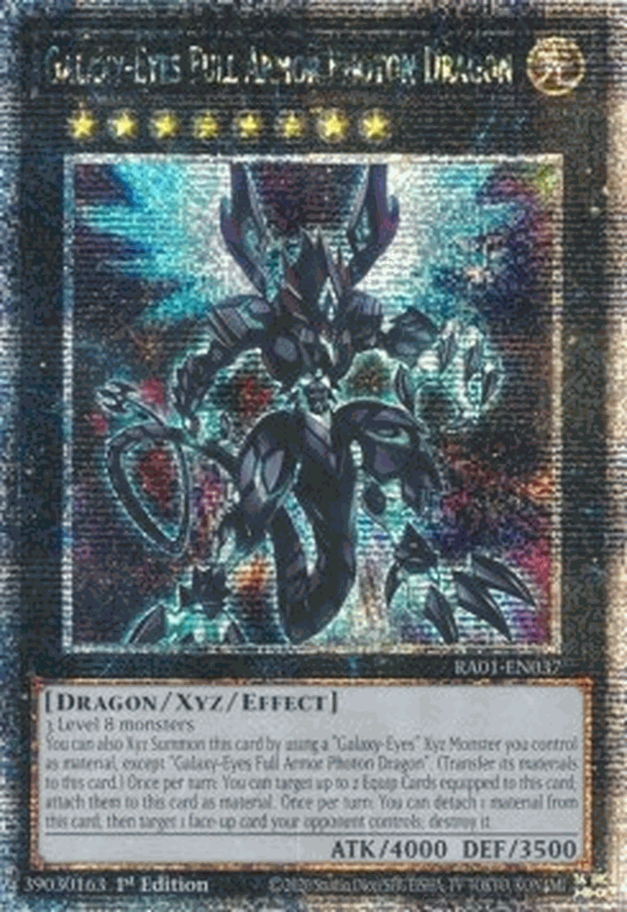 Galaxy-Eyes Full Armor Photon Dragon (V.5 - Quarter Century Secret Rare)