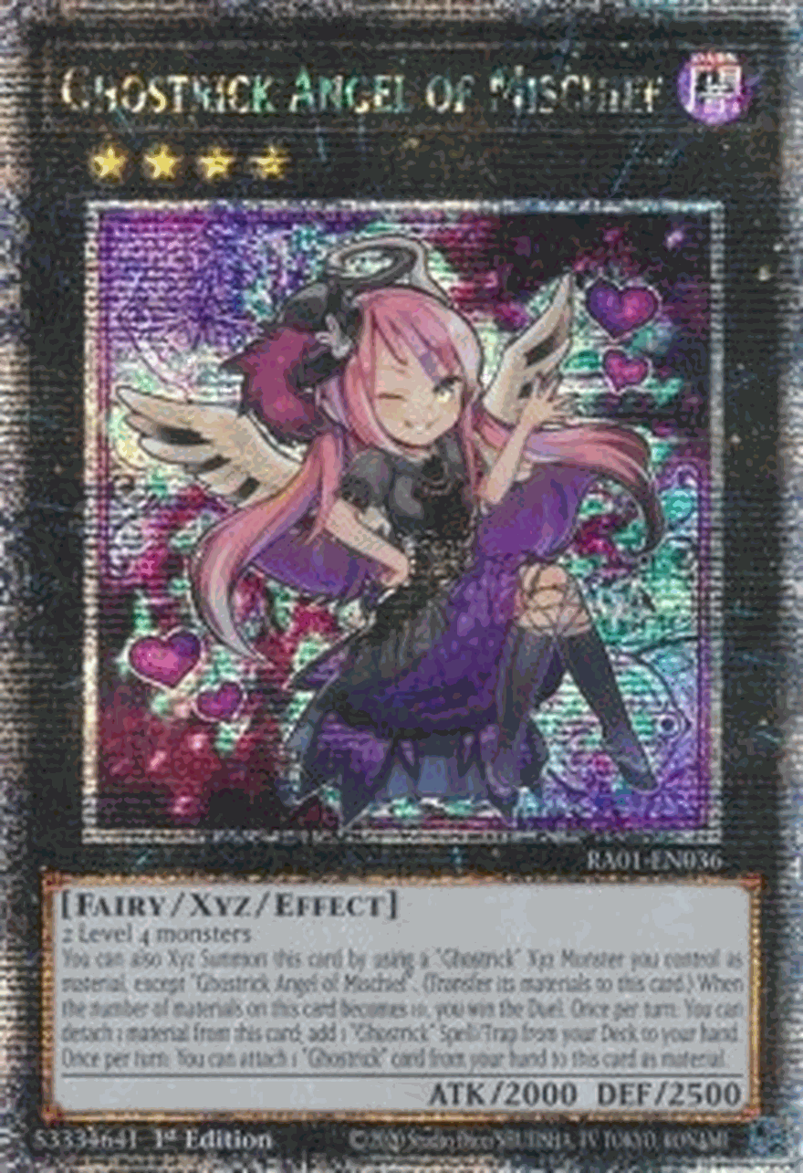 Ghostrick Angel of Mischief (V.5 - Quarter Century Secret Rare)