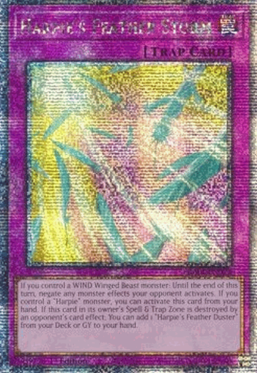 Harpie’s Feather Storm (V.5 - Quarter Century Secret Rare)