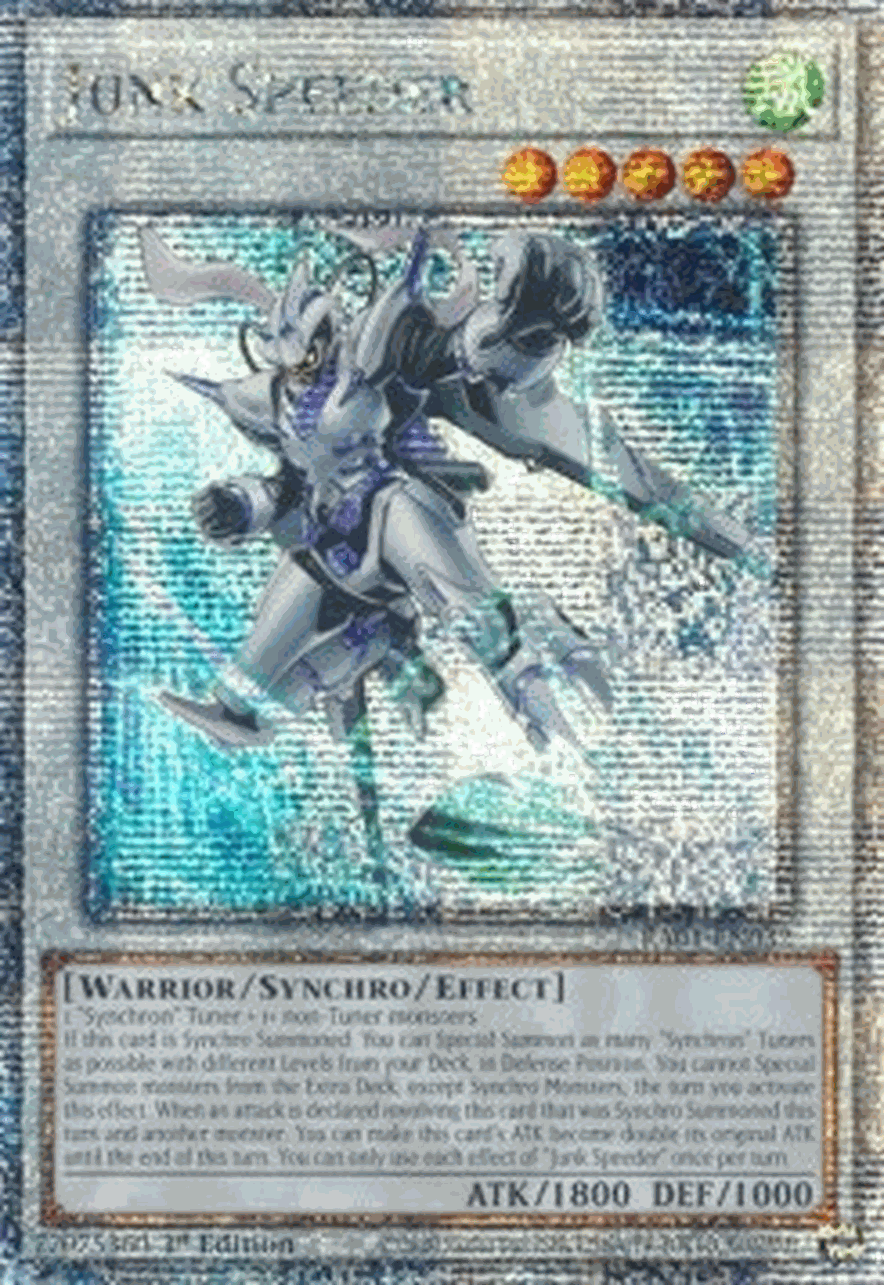 Junk Speeder (V.5 - Quarter Century Secret Rare)
