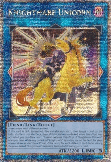 Knightmare Unicorn (V.12 - Quarter Century Secret Rare)