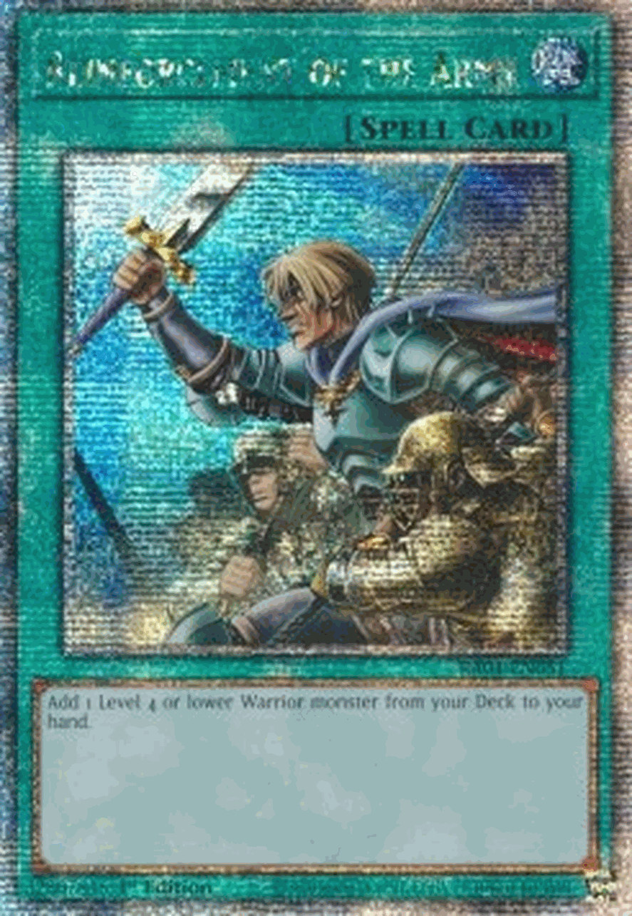 Reinforcement of the Army (V.5 - Quarter Century Secret Rare)