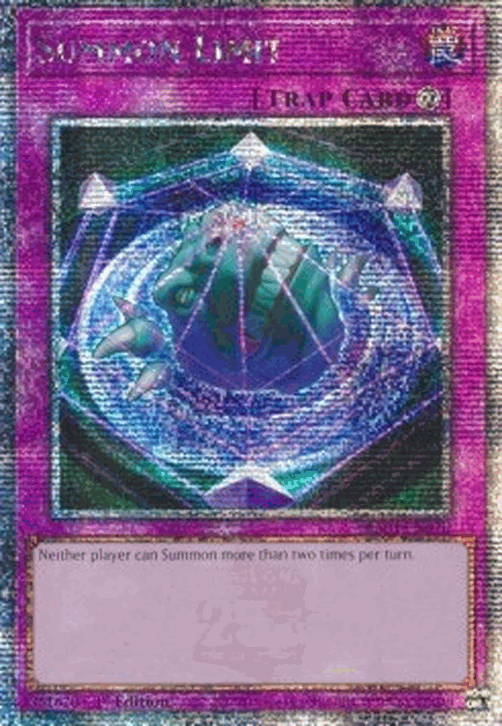 Summon Limit (V.5 - Quarter Century Secret Rare)