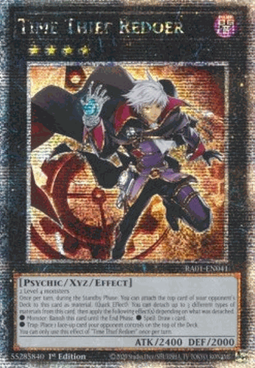 Time Thief Redoer (V.5 - Quarter Century Secret Rare)