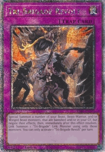 Tri-Brigade Revolt (V.5 - Quarter Century Secret Rare)
