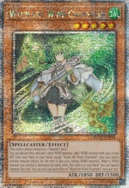 Wynn the Wind Channeler (V.5 - Quarter Century Secret Rare)