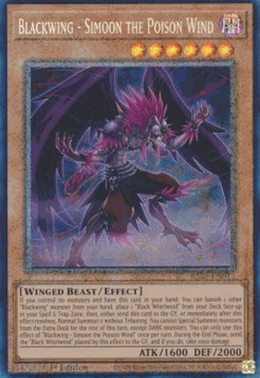 Blackwing - Simoon the Poison Wind (V.6 - Collectors Rare)