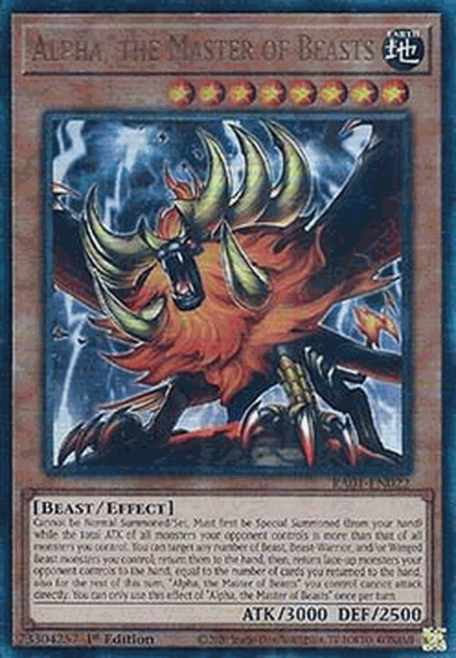 Alpha, the Master of Beasts (V.7 - Ultimate Rare)