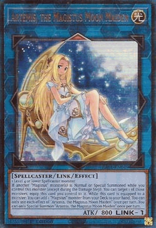 Artemis, the Magistus Moon Maiden (V.7 - Ultimate Rare)