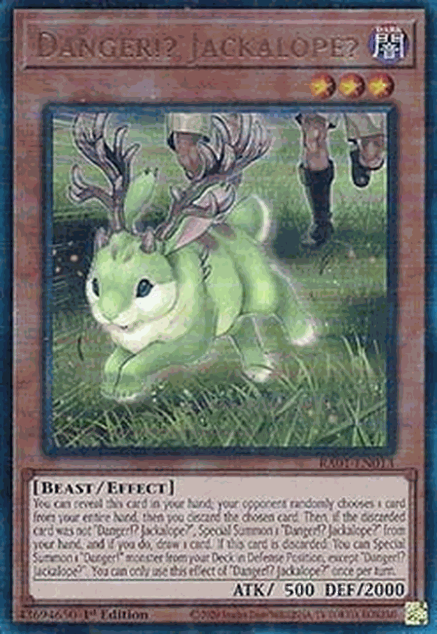 Danger!? Jackalope? (V.7 - Ultimate Rare)